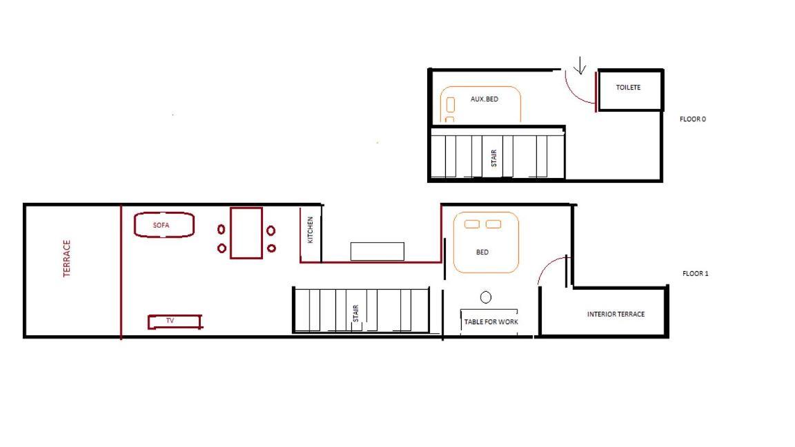 Duplex Loft With Terrace Apartment Barcelona