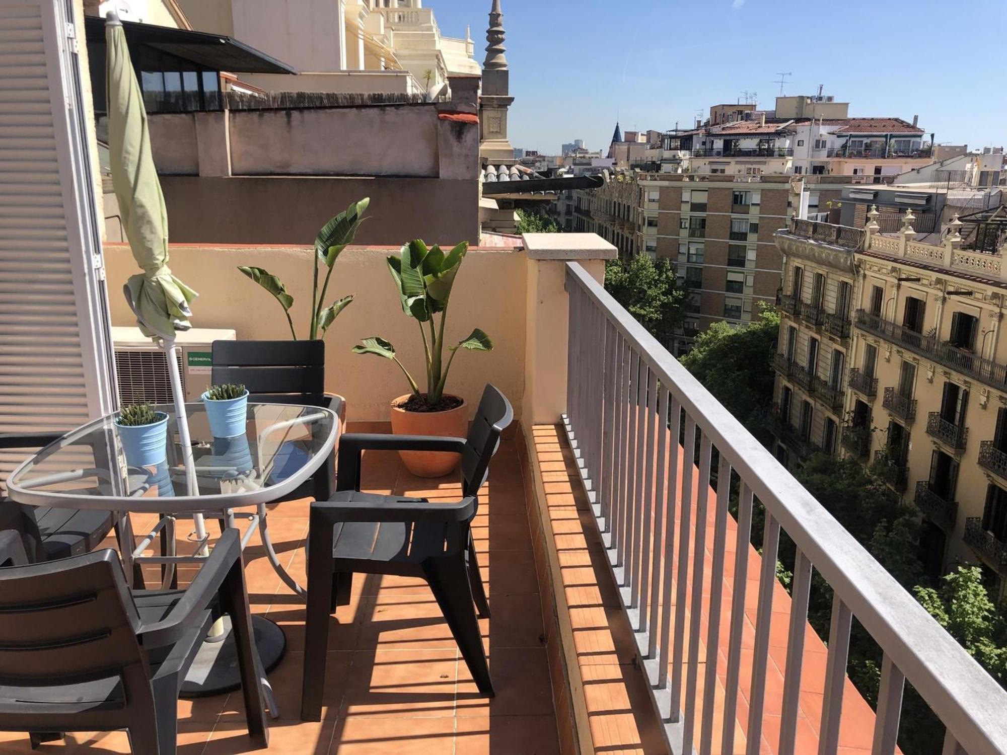 Con Terraza Privada Y Wifi En El Corazon De - Es-341-5 *