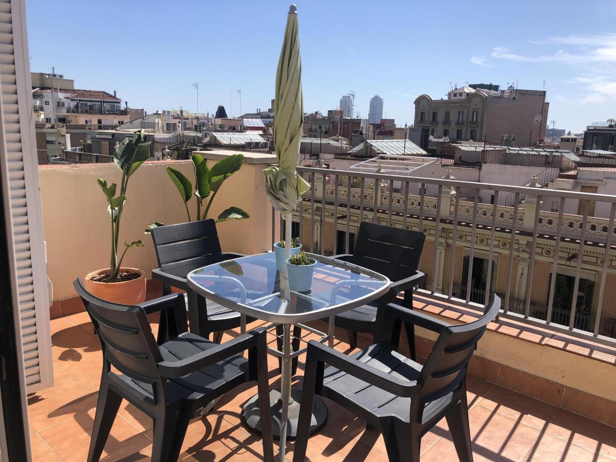 Con Terraza Privada Y Wifi En El Corazon De - Es-341-5 Apartment *