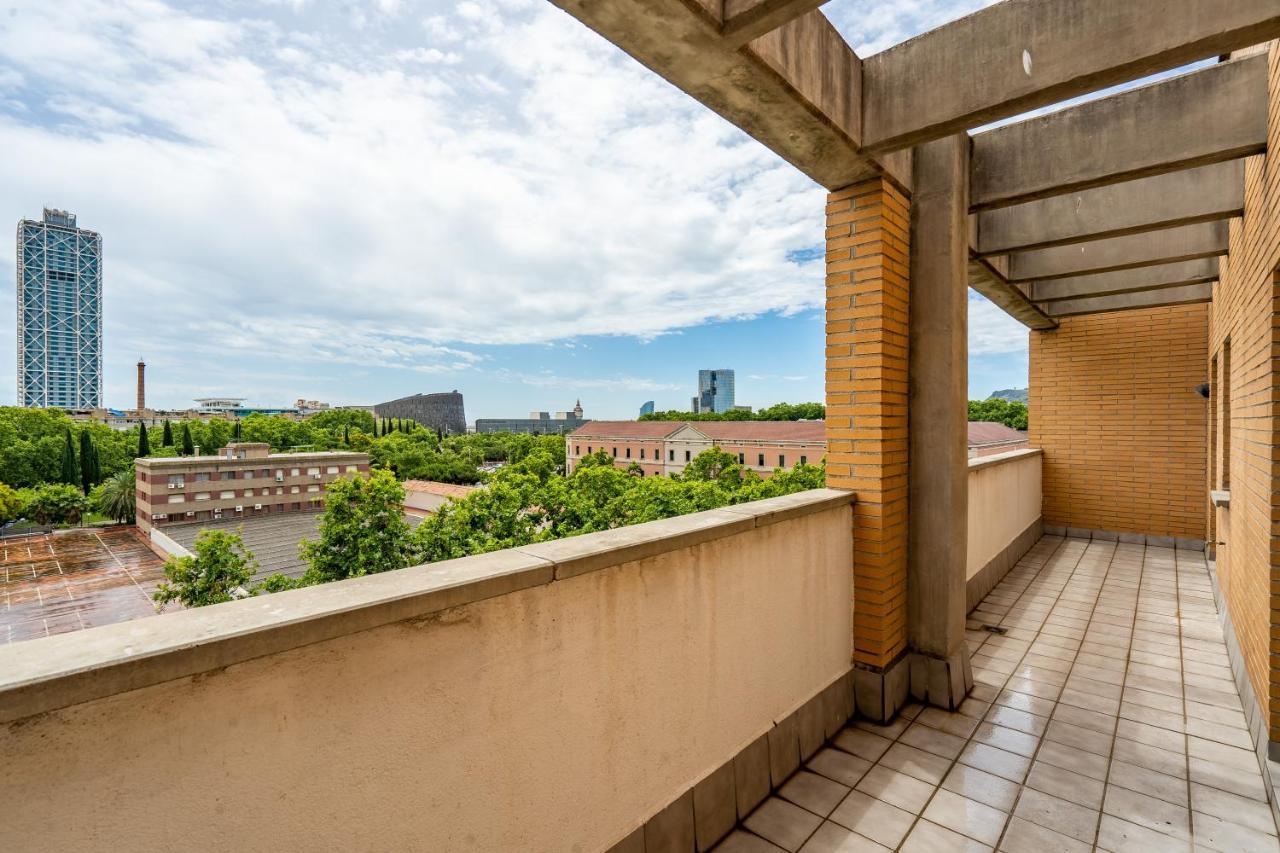 Appartement Lodging Beach Penthouse Near Center With Pool Barcelona