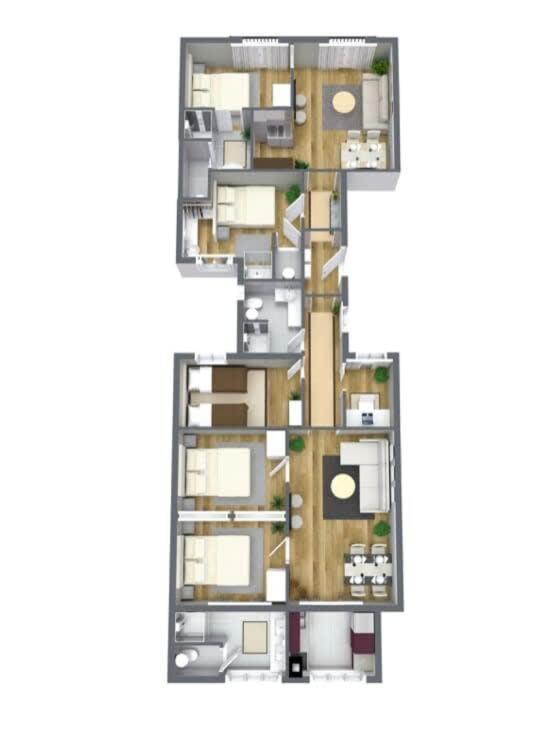 Plaza Catalunya Recently Renovated 5bd-4bth