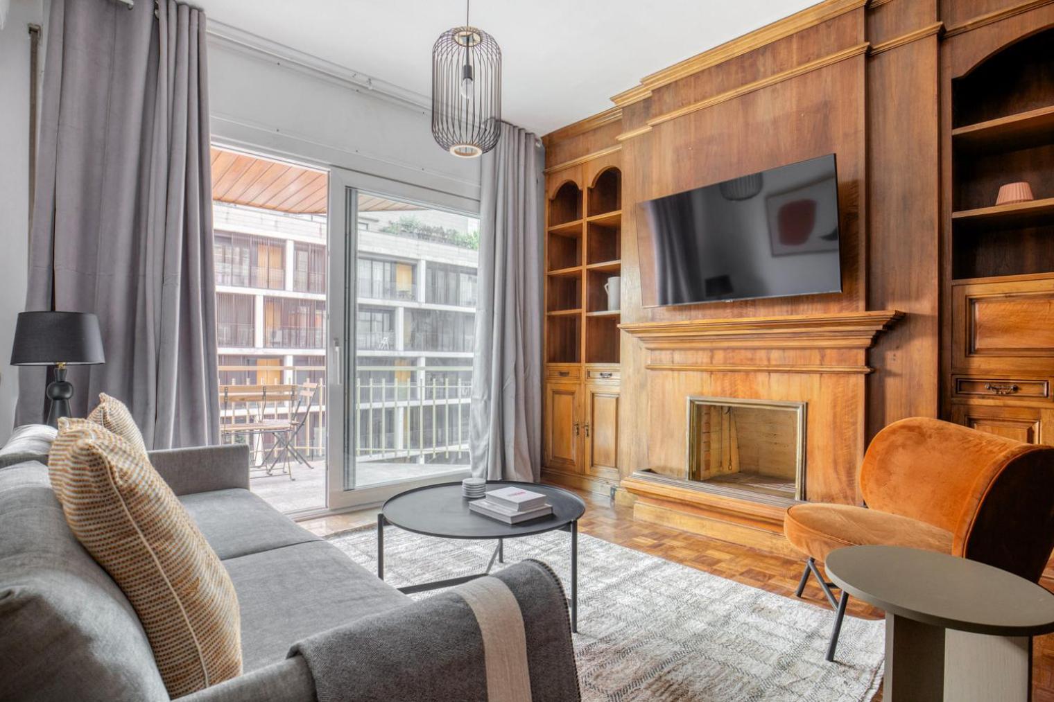 Blueground Galvany Balcony Furnished Bcn-127 Apartment *