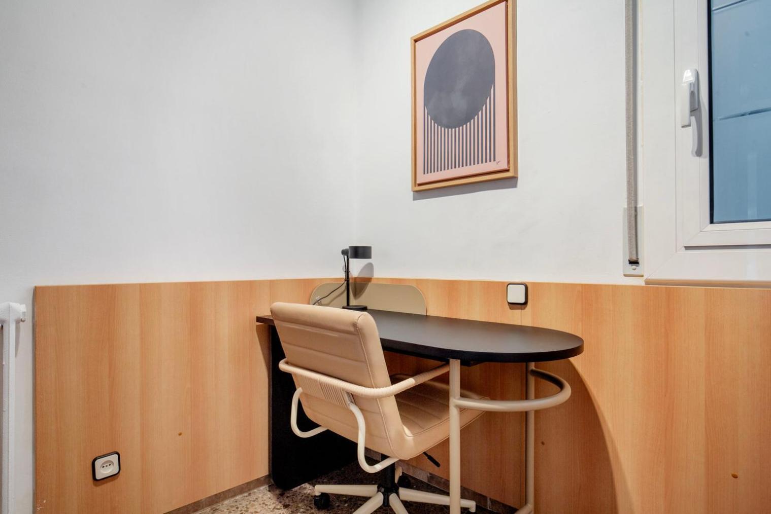 Blueground Galvany Balcony Furnished Bcn-127 Apartment Barcelona