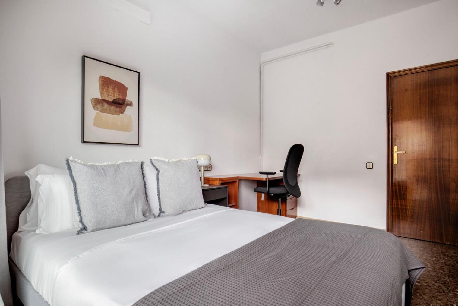 Apartment Blueground Galvany Balcony Furnished Bcn-127