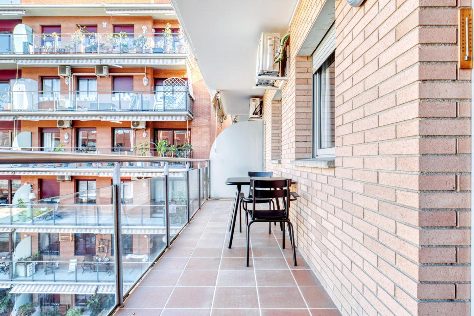 Blueground La Olimpica D Poblenou Balcony Bcn-78 Apartment Barcelona