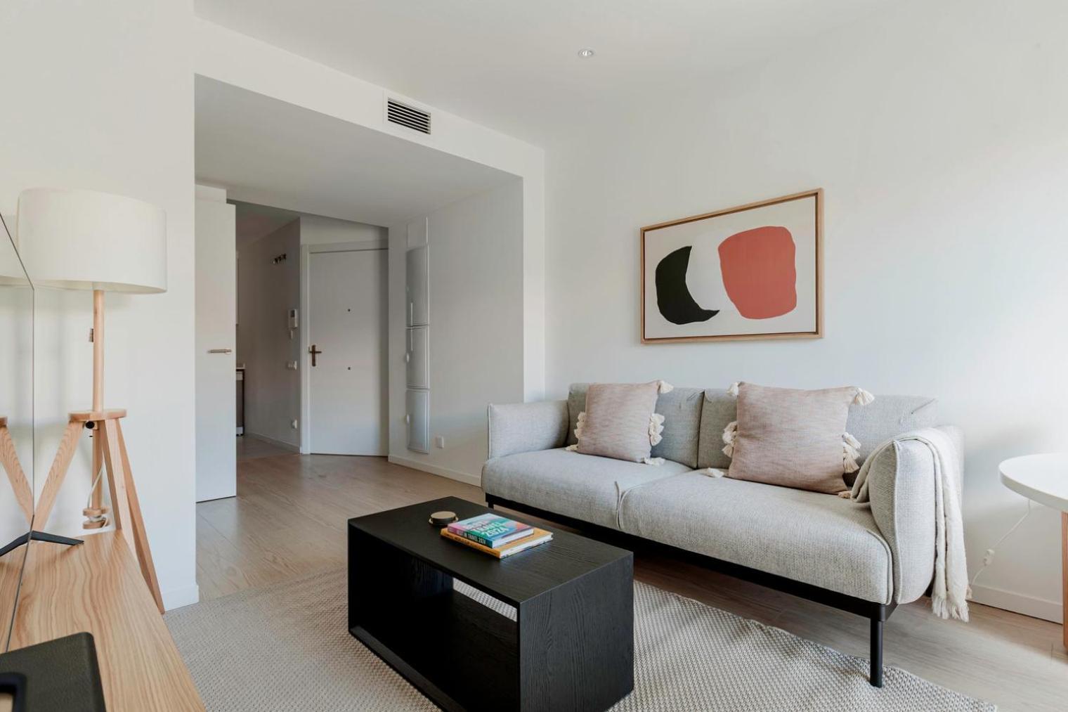 Apartamento Blueground Antiga Esq De Leixample Furnished Bcn-137 *