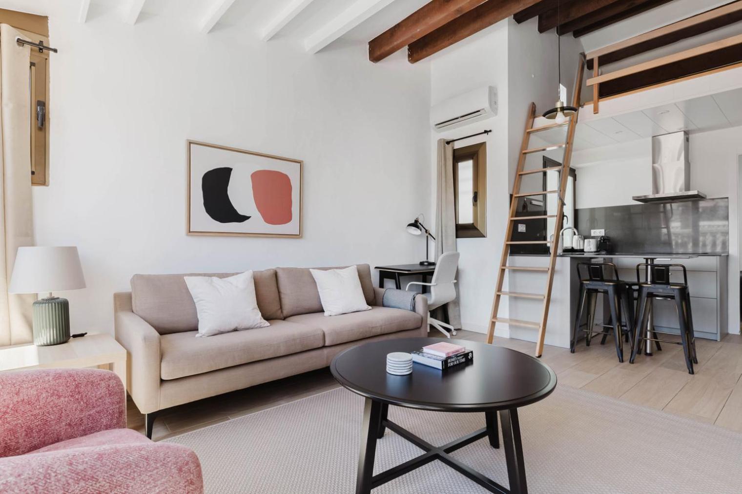 Blueground Galvany Furnished Penthouse Bcn-135 Barcelona
