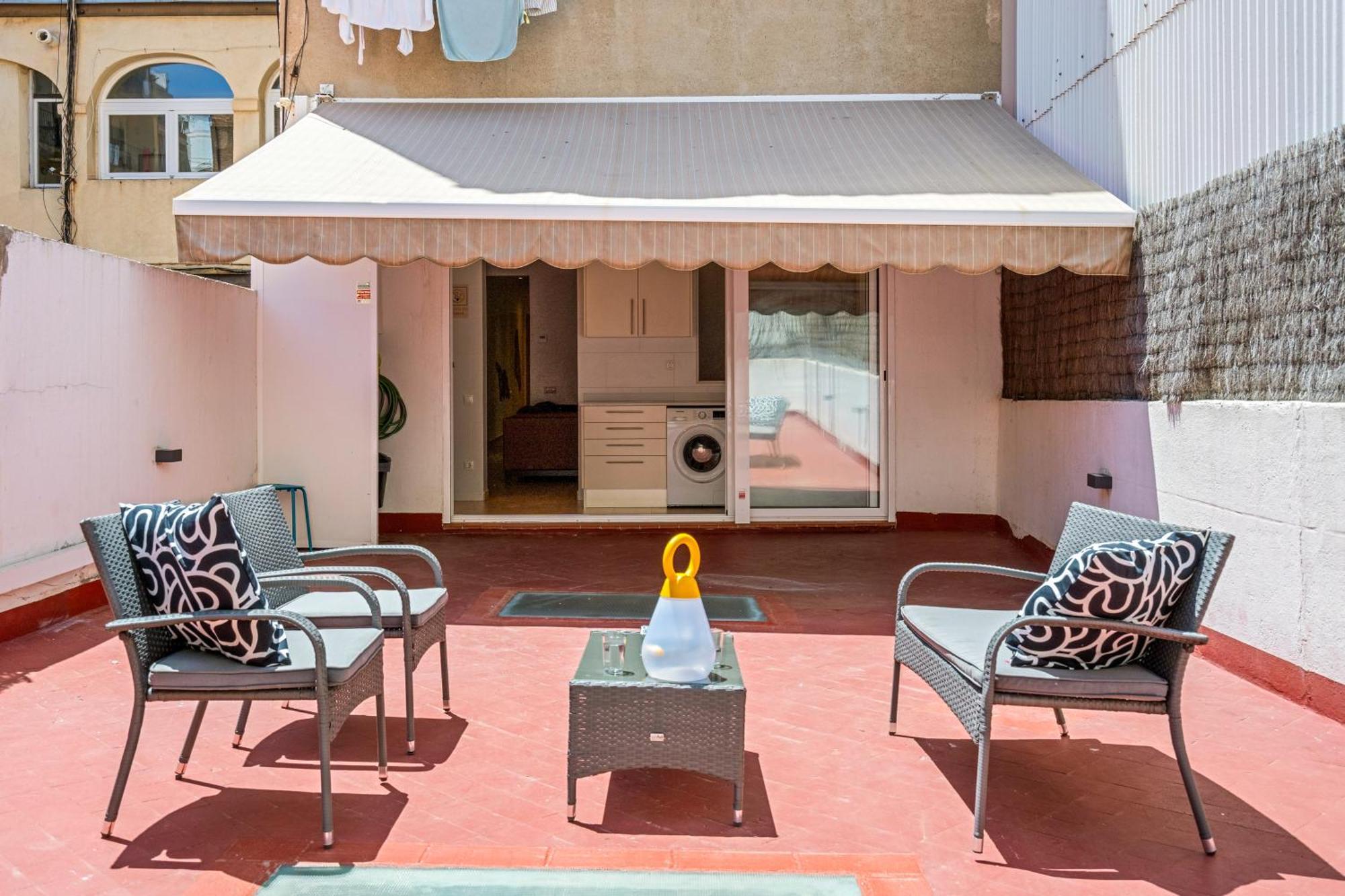 Apartment Grcia Charm Sunlit Terrace, Ac & Exposed Brick Barcelona