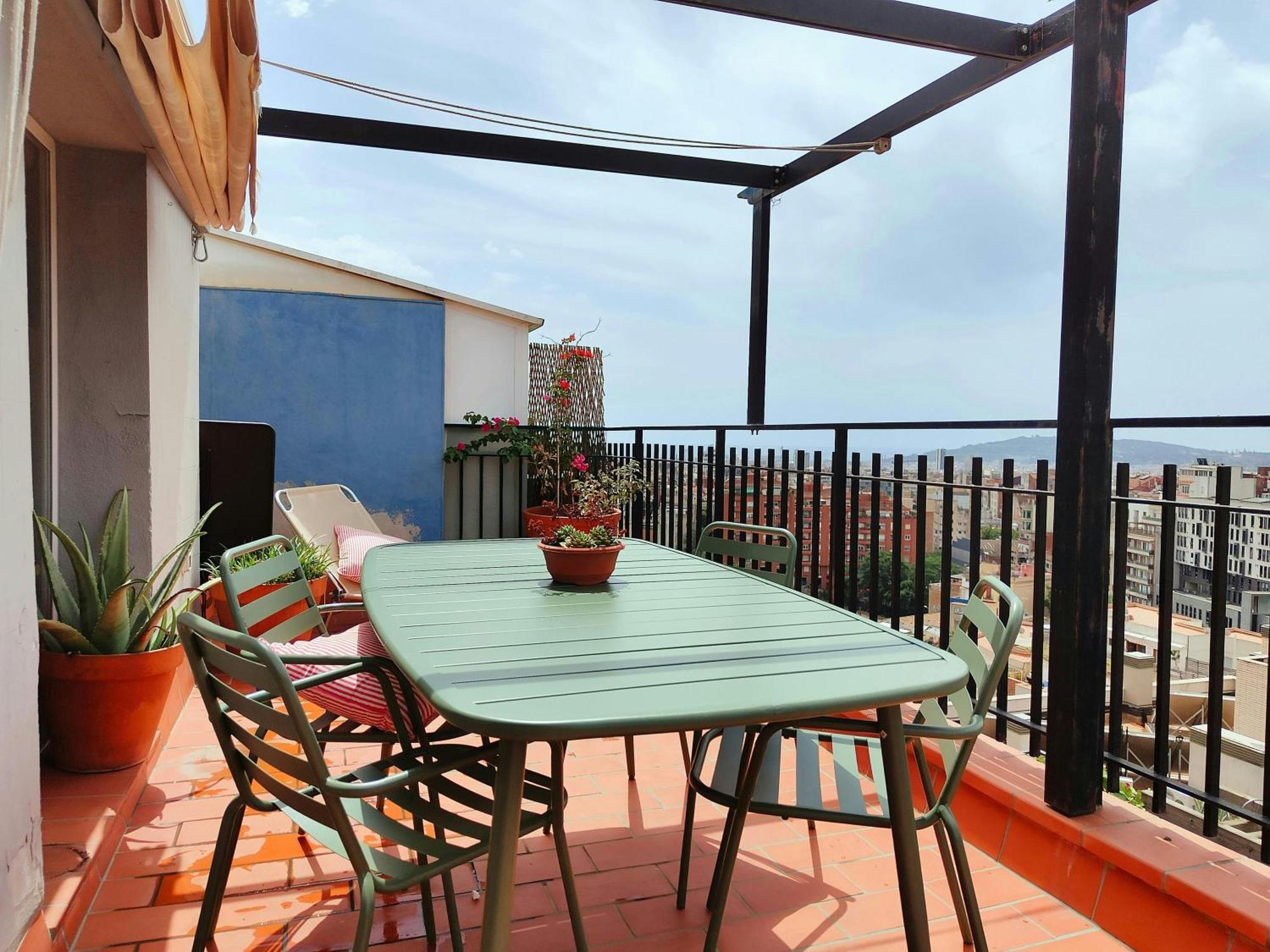 Amazing City Views & Terrace! Gracia - Parc Gueell Appartement *