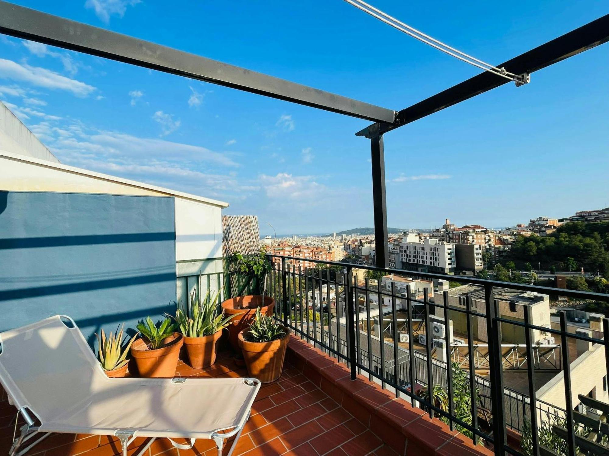 Amazing City Views & Terrace! Gracia - Parc Gueell *