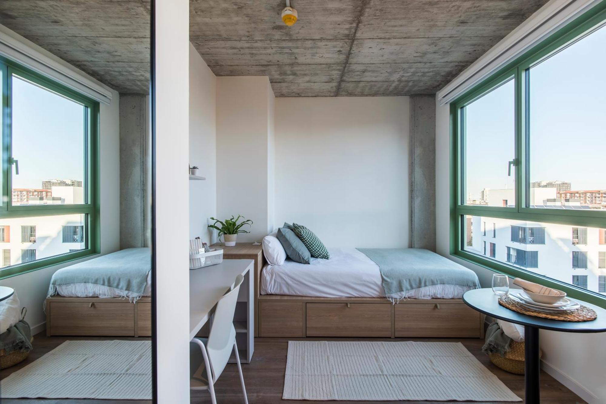 Apartment Aparto Cristobal De Moura Hall Of - Only For Students In Barcelona