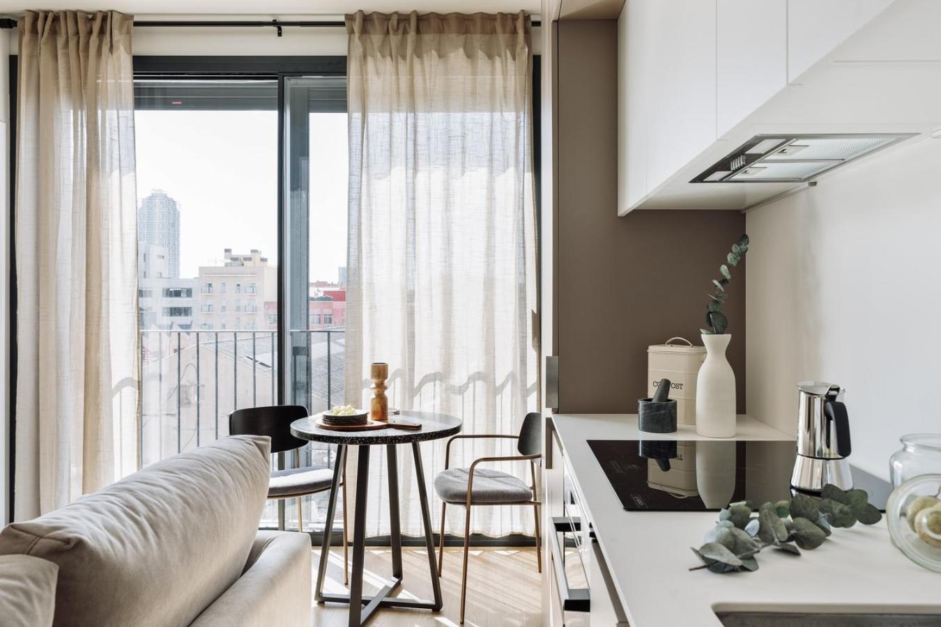 Appartement Serrat - 1 Bedroom And Office In Poblenou Barcelone