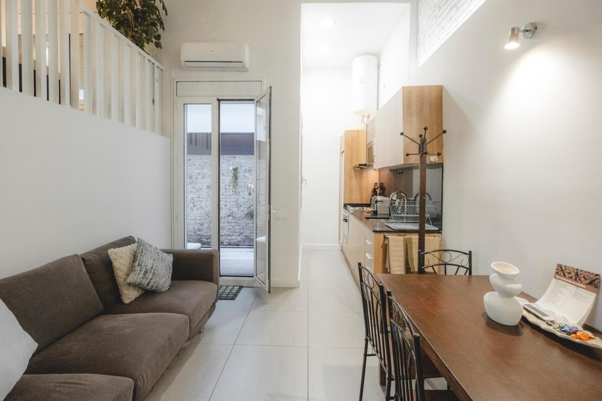 Chic Poble Nou Loft Terrace & Close To The Apartment *