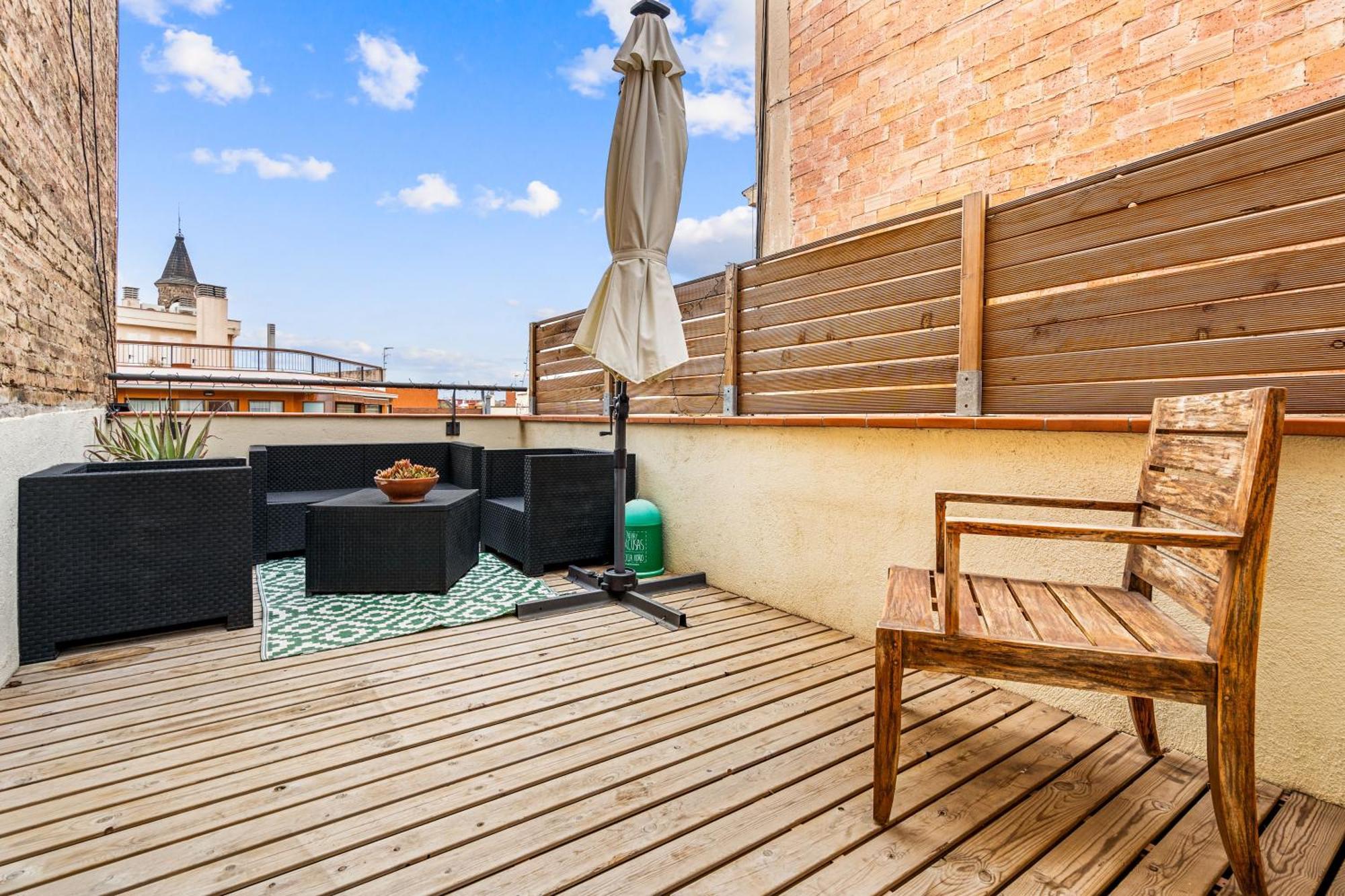 Apartment Elegance 2br With Rooftop Terrace Barcelona