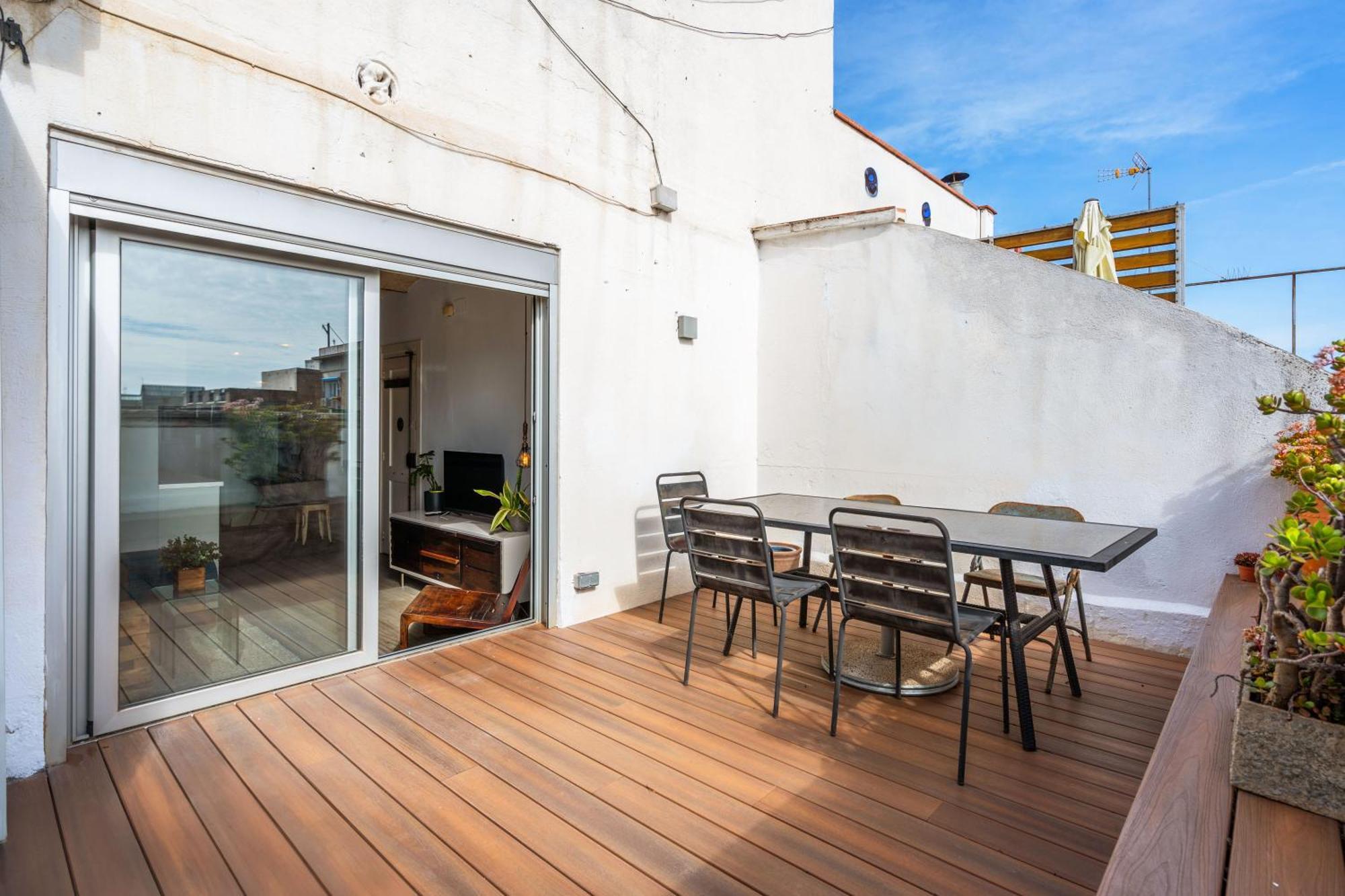 Apartment Bliss 1br Haven W Terrace In Gracia