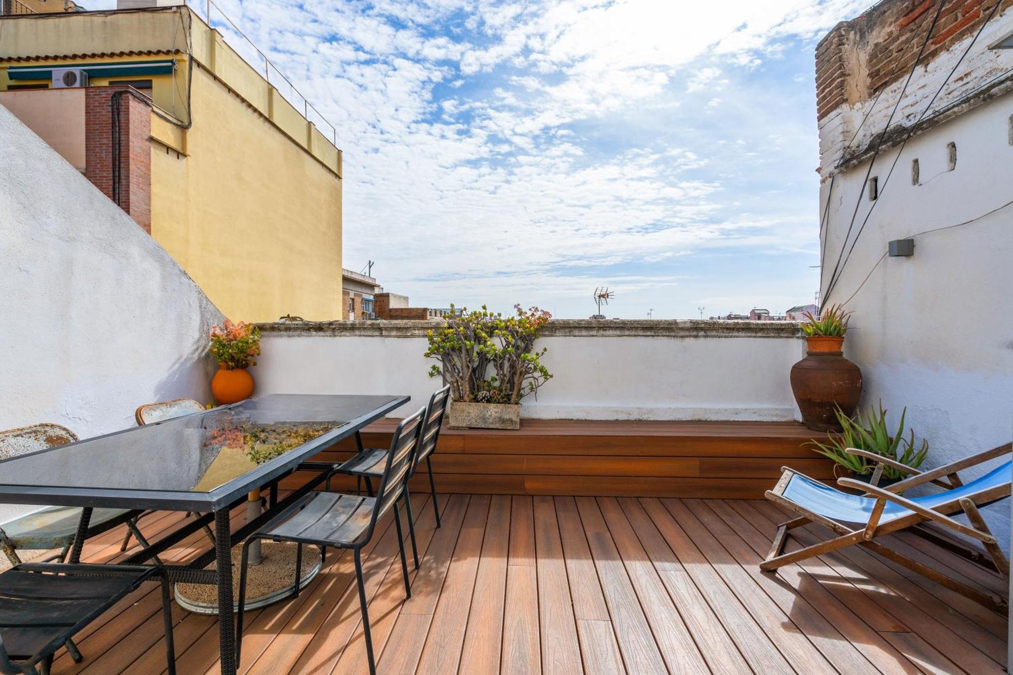 Bliss 1br Haven W Terrace In Gracia Apartment