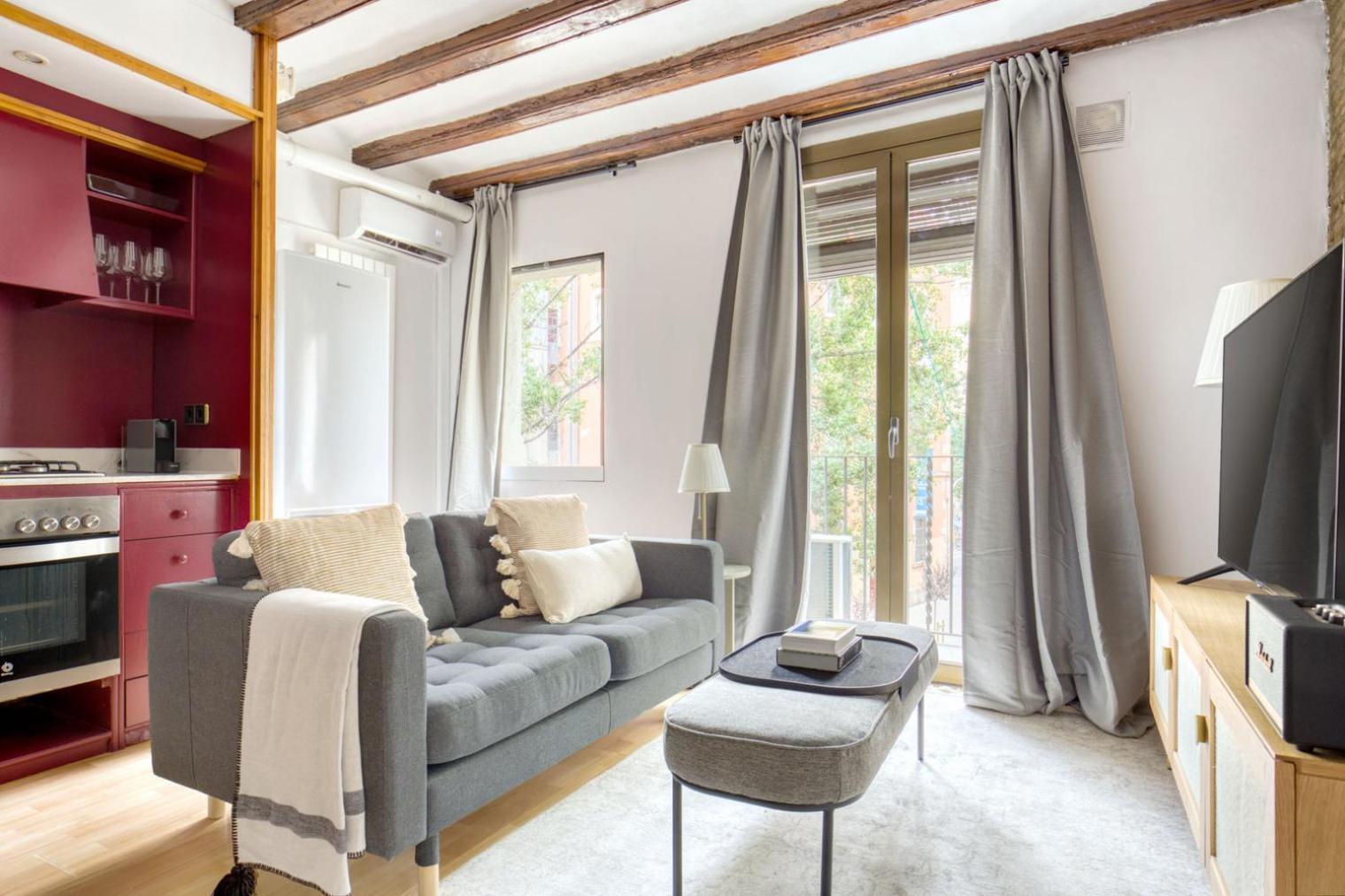 El Born 1br W Square View Bcn-35 Apartment