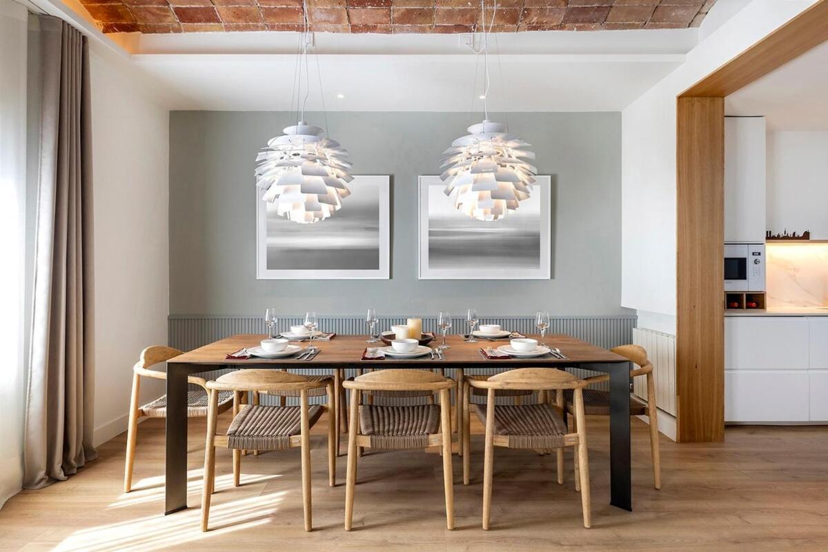 Apartment Luxury With King Beds & Ac In Heart Of Bcn