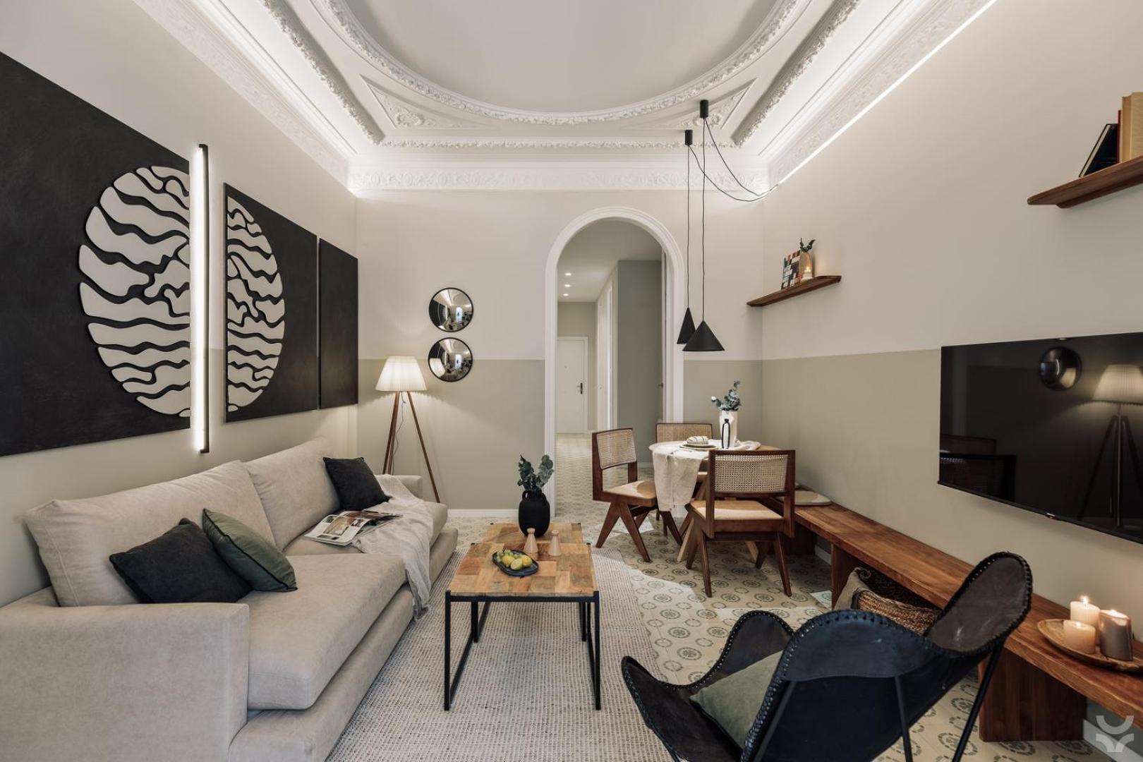 Apartment Halite - 2 Bedrooms, Terrace, And Balcony In Gracia Barcelona