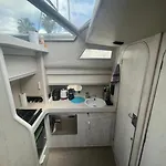 Fantastic Yatch At Barcelona Beach