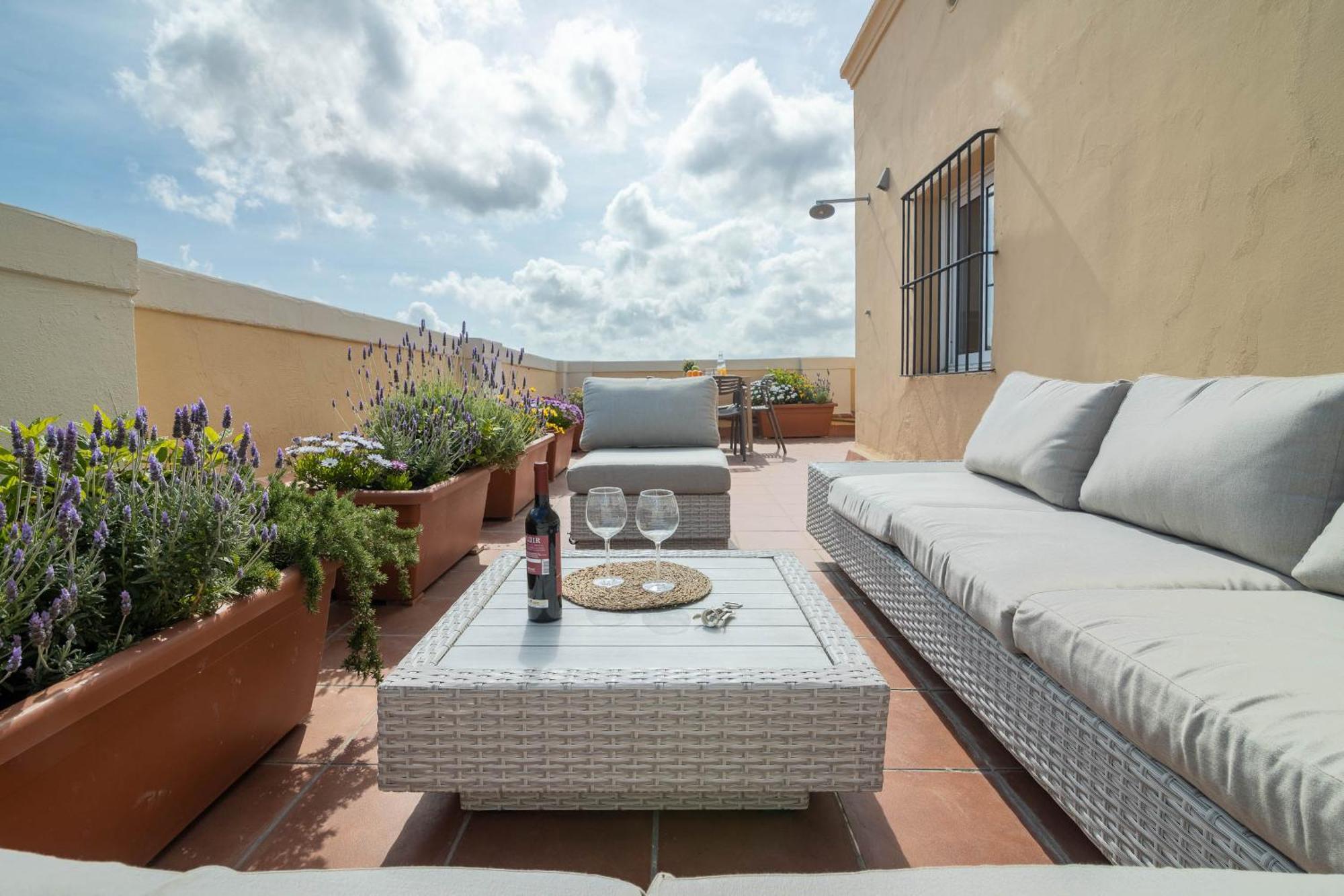Apartment Rius - & Private Terrace Penthouse Next To The Fair