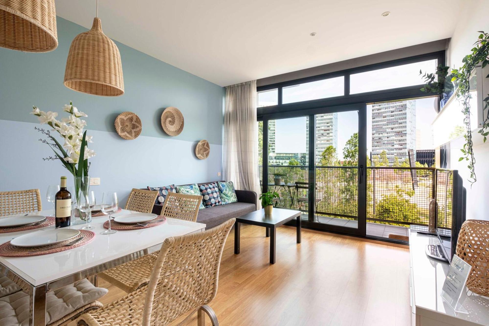 Apartment Duplex Fira Bcn And 15' From Bcn Center With Pool Barcelona